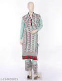 Woolen winterwear kurta palazzo set with stonework for women, soft and comfy self-design pattern" (124 characters)