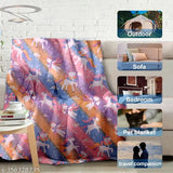 Glow-in-the-Dark Fleece Blanket for Kids - CORTINA, featuring special radium fibers for nighttime magic