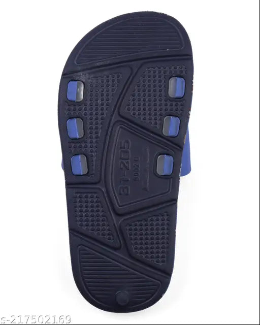 Blue EVA slippers for kids, comfortable and stylish, perfect for everyday wear