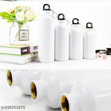 Personalized white aluminium photo printed kids sipper bottle, 750ml, leak-proof, for birthday and anniversary gifts