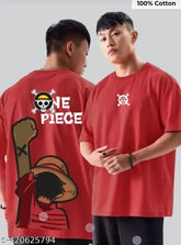 Pure cotton men's drop-shoulder sleeves t-shirt, printed design, versatile wardrobe staple from India
