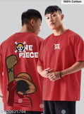 Pure cotton men's drop-shoulder sleeves t-shirt, printed design, versatile wardrobe staple from India
