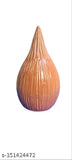 Brightful Ceramic Coconut Lamp for religious ceremonies, 8cm x 14cm Indian handicraft