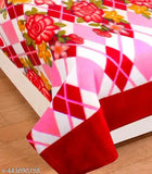 Trendy cotton floral baby blanket, free size (86x56 inches), made in India