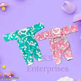 Hangar Winter Combo wool printed net 0-3M infants' clothing, pack of 2