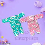 Hangar Winter Combo wool printed net 0-3M infants' clothing, pack of 2