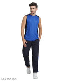 Bright polyester FTX men's sleeveless t-shirt, multipack of 3 sizes (S, M, L), ideal for dry fit activity & casual wear
