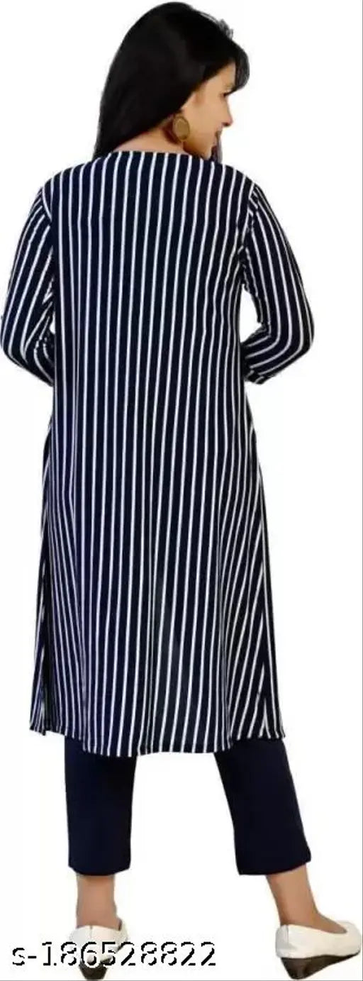 Cotton blend printed dress, three-quarter sleeves for fashionable girls (12-13 years), Indian origin