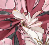 Luxurious cotton king size bedsheet set (5PC), floral pattern, heavy quality for home & hotels. Two quilted pillow covers with frill+zip and filler