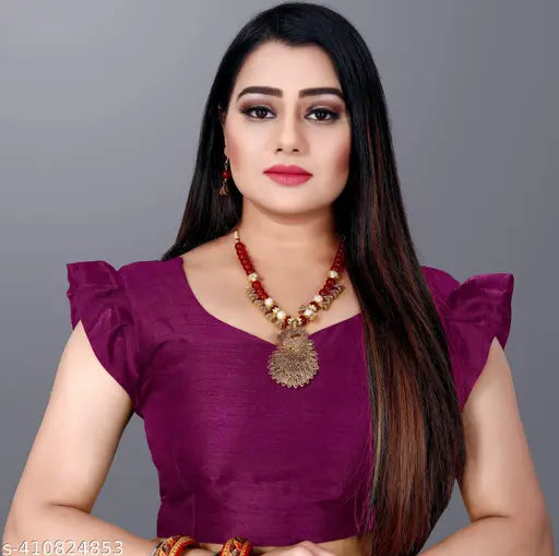 Georgette party wear saree with embellished blouse, ideal for festive occasions