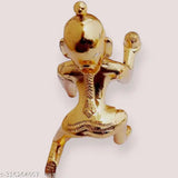 Pure brass Laddu Gopal Ji, Indian petal murti, 7cm x 7cm x 5cm idol