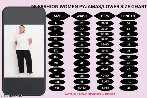 Trendy cotton plus size maxi pyjamas with 2 side pockets, relaxed fit track pants combo for women - inclusive nightwear for leisure and yoga