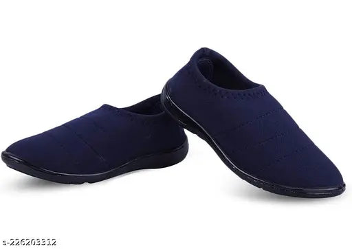 Canvas slip-on sneakers, Leemax latest women's comfortable & fashionable bellies in solid pattern, India-made