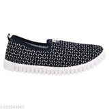 Nubuck double color bellies by Cleaton's Footwear - stylish slip-on shoes for women, available in sizes IND-5 to IND-8