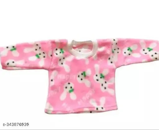 Woolen dungaree pack (1) for baby girls & boys, warm winter wear with printed net pattern