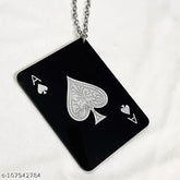 EliteAuto LaserCut Indian car hanging ornament, double-sided rear view mirror with metal chain