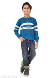 Boys' colorblocked wool sweater in size 3-12 years, perfect for kids winter wear. Made from quality wool fabric