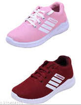 Textured PVC combo shoes for kids, lace-up pairs in sizes 9-10 years & 8.5-9 years (India)