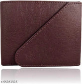 Brown genuine leather wallet, 7 card slots, men & women's accessory. Handcrafted Indian leather wallet with multiple compartments for organization and security