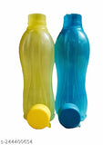 Multicolor Tupperware Aqua safe BPA-free bottles, 1L each - reusable water storage for eco-friendly hydration