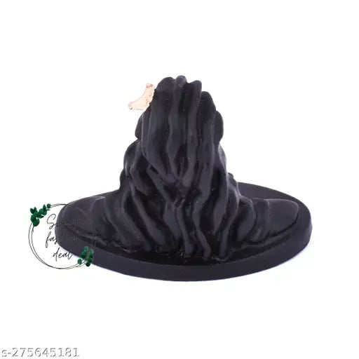Medium resin Adiyogi Shiva idol statue for home or office, intricate Indian Shiv sculpture on car dashboard, net quantity 1