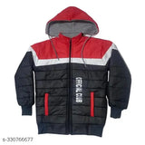 Colorblocked wool boys jackets & coats, trendy style for toddlers and kids, black with various color accents