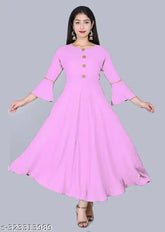 Rayon women's kurti, solid combo, affordable prices - stylish design for daily or semi-formal wear