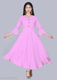 Rayon women's kurti, solid combo, affordable prices, three-quarter sleeves, ideal for daily wear