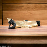 Resin sleeping Buddha statue, 33cm x 10.5cm x 10cm, Indian home decor