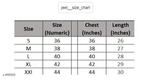 Elegant men's polyester t-shirt with printed pattern, short sleeves and various sizes available - M (38in/27in), L (40in/28in), XL (42in/29in), XXL (44in/30in) made in India