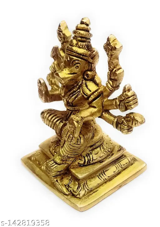 Brass Varahi Idol, 500g, Indian home temple decor