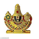Tirupati Balaji stone religious idol for car, pooja room, office, home decor, or gift (India)