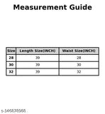 Modern denim jeans for men, striped pattern, designer brand, size 28 or 30 inches waist and 39 inches length