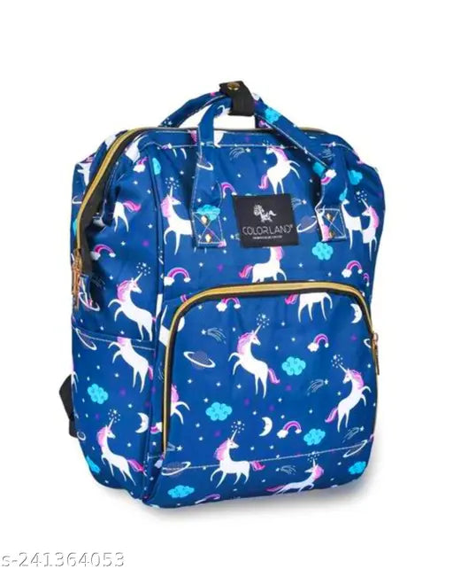 Kidsify polyester net diaper bag, free size for travel and moms on-the-go, ideal for baby essentials and child safety accessories