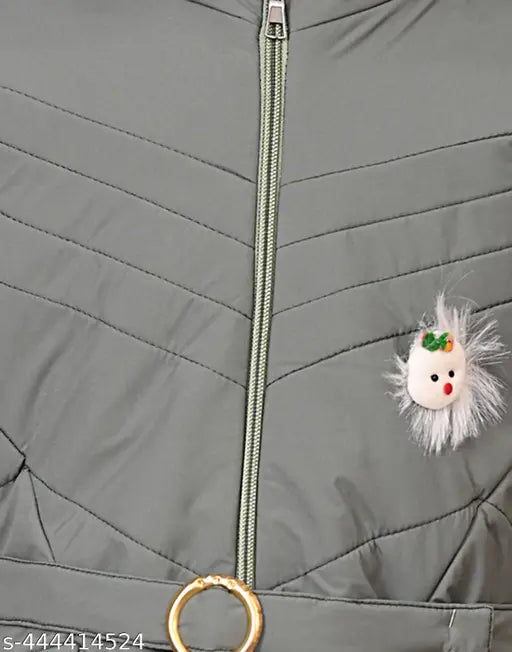 redcloud girls jackets polyester, windproof, water-resistant, kids multi-functional jacket for winter season, hand wash only, size 1-8 years