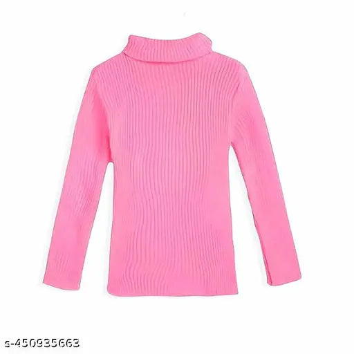 Woolen striped full sleeve high neck sweaters combo for boys & girls, soft wool, unisex design" (123 characters)