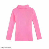 Woolen striped full sleeve high neck sweaters combo for boys & girls, soft wool, unisex design" (123 characters)