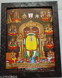 Synthetic resin photo frame, 9x12 inches, Sri Varaha Lakshmi Narasimha SIMHACHALAM Narsimha Swamy image