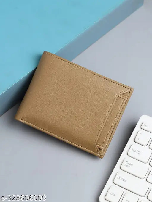 Leather men's wallet with 2 compartments, high quality leather design wala, perfect gift for boys/men