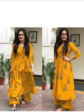 Rayon-silk sleeveless printed anarkali kurta and palazzos set for women, Indian traditional ethnic wear for festive occasions