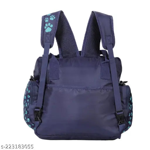 Large leather net diaper bag, free size, easy carry on-the-go for baby essentials. Detachable changing pad. Perfect baby shower gift set