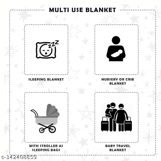 Cotton net baby sleeping bag for sensitive skin, promotes comfortable sleep and supports baby growth (Hood to Toe 27", Full Spread 31")