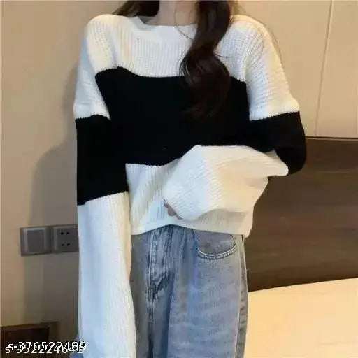 Cotton long sleeve solid top, women's best-selling color block design, adding sophistication, size S-XL, origin India