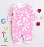 Printed wool dungaree for baby by Lipbra Kids, cotton sleeves, India origin