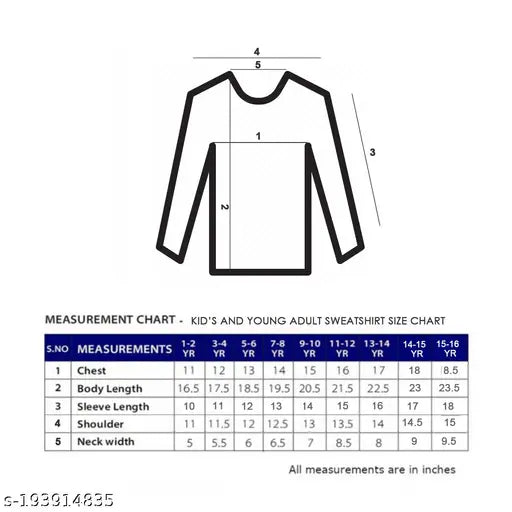 Combo of Kid's Sweatshirt with Amazing Prints