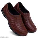 Synthetic leather women's casual party ballet shoes - comfortable, lightweight, and versatile for office wear or events