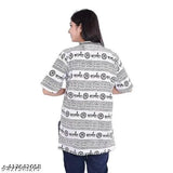 Oversized Mahakaal printed black and white cotton t-shirt for men, featuring checkered design in India
