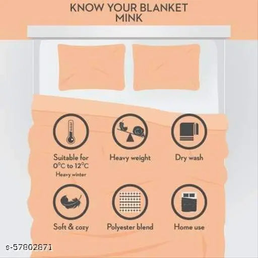 Velvet floral embossed super soft heavy double bed mink blanket, rich acrylic fiber for winter comfort