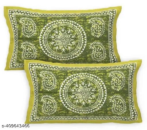 Rajasthani Printed Pure 100% Cotton King Size Double bedsheets, multi-color vibrant design, luxury fitted & 2 pillow covers, summer season, Indian origin