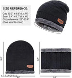 Black wool beanie - solid pattern, onesize, handcrafted Indian knitwear